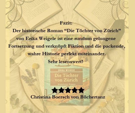 Rezensionen "Die Töchter von Zürich" Rezensionen zum Roman "die Töchter von Zürich"